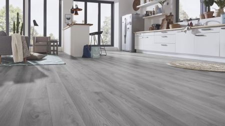 Ламінат Kronotex Mammut Дуб Макро Світло-Сірий D3670 фото в інтернет-магазині 1Floor