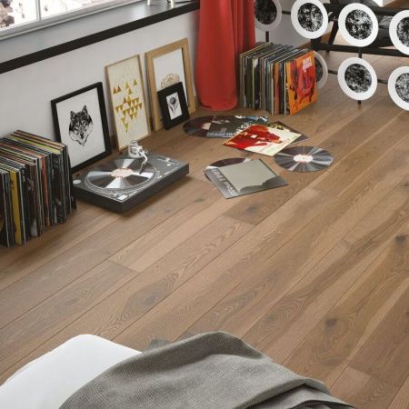 Паркетна дошка Barlinek Pure Line Ясен Hazelnut Grande 1WG000632