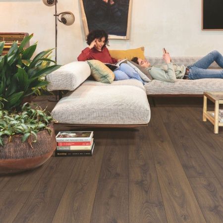 Ламінат Quick Step Classic Дуб Земляний Горіх Коричневий CLM5800 фото в інтернет-магазині 1Floor