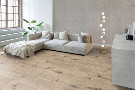 Вінілова підлога SPC Kronostep Wide Plank Дуб Греймарш R132