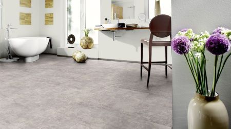 Вінілове покриття Wineo 400 DB Stone Craft Concrete Grey DB302SL