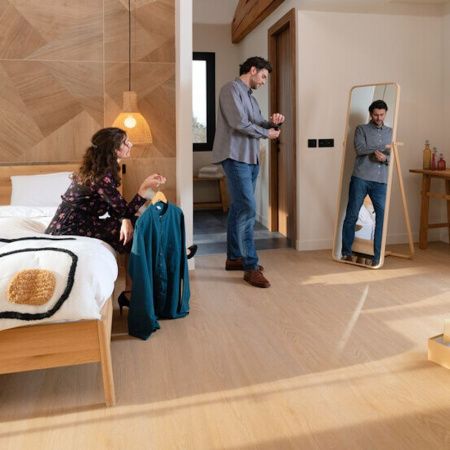 Вінілова підлога Virtuo 55 Rigid Acoustic Blomma Beige 1460