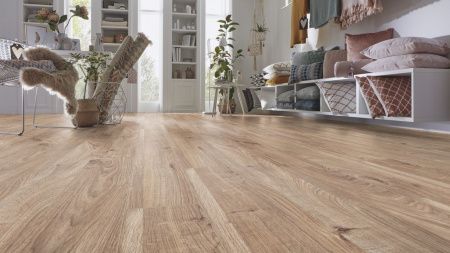 Ламінат Kronotex Mammut Дуб Еверест Бежевий D3081 фото в інтернет-магазині 1Floor