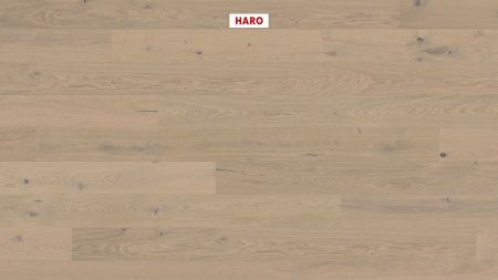Паркетна дошка Haro 2500 1-Strip Дуб Sand Grey 548125
