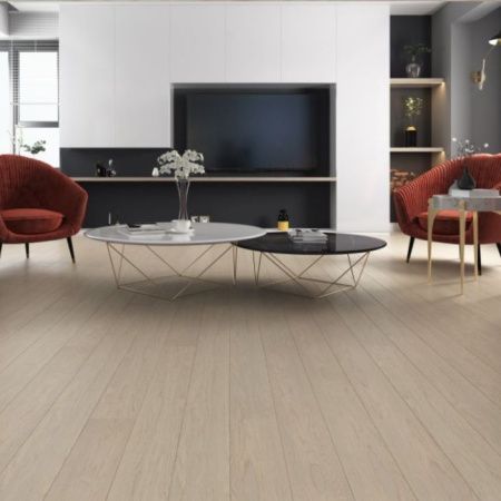 Паркетна дошка Brand Wood Дуб D28 Білий