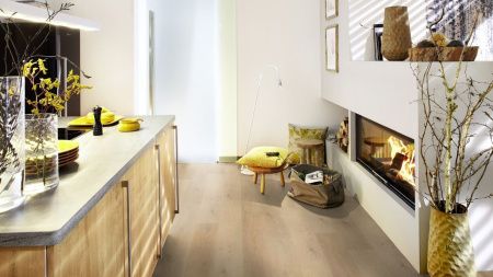Вінілове покриття Wineo 400 DB Wood L Plain Oak Beige DB281WL