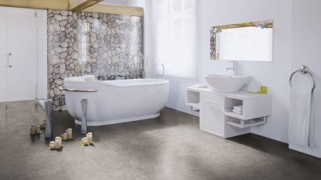 Вінілове покриття Wineo 400 DB Stone Industrial Concrete Grey DB303SL
