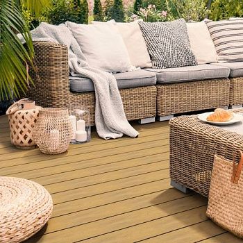 Терасна дошка Bergdeck Двостороння 25x140x2200 мм