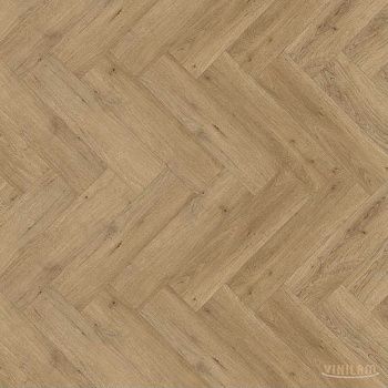 Вінілове покриття Vinilam Parquet Herringbone 2,5 мм Дуб Крафт MS1015