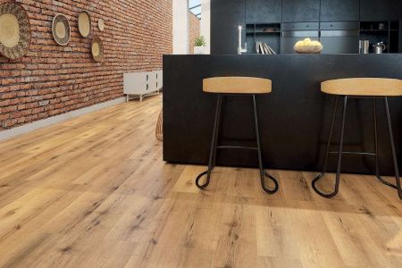 Вінілова підлога SPC Korner Solid Floor Дуб Титан 2509
