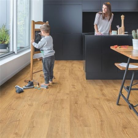 Вінілове покриття Quick Step Bloom Дуб Осінній Медовий AVMPU40088