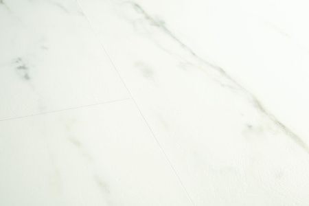 Вінілове покриття Quick Step Oro Base Білий Каррарський Мармур AVSTT40136
