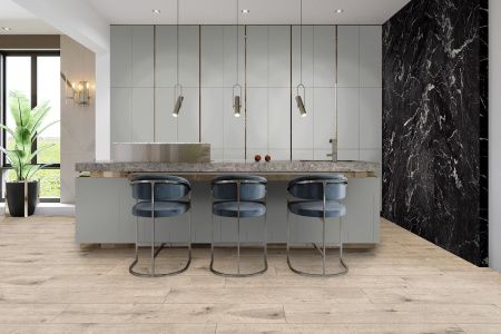 Вінілова підлога SPC Kronostep Wide Plank Дуб Греймарш R132