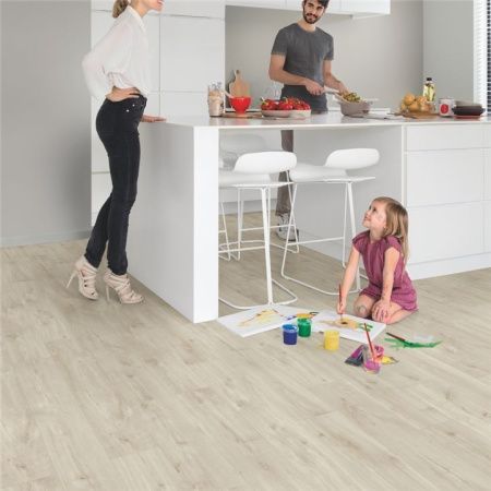 Вінілове покриття Quick Step Blos Дуб Каньйон Бежевий AVSPU40038