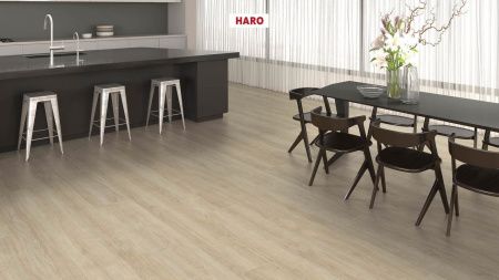 Ламінат Haro Tritty 200 Aqua Gran Via Дуб Елеганза Кремово-Білий 541584 фото в інтернет-магазині 1Floor
