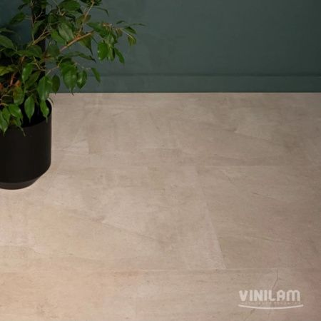 Вінілова підлога Ceramo Vinilam 2,5 мм Бетон Білий 71615