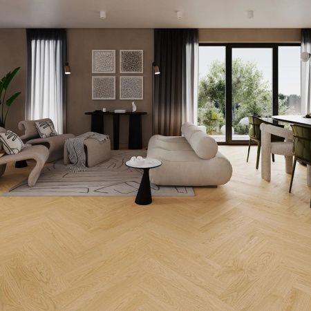 Вінілова підлога SPC Barlnek Next Step Herringbone Aura Дуб Benjamin DP0000010