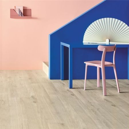 Вінілове покриття Quick Step Bloom Дуб Бавовна Бежевий AVMPU40103