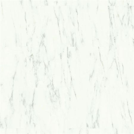 Вінілове покриття Quick Step Oro Base Білий Каррарський Мармур AVSTT40136
