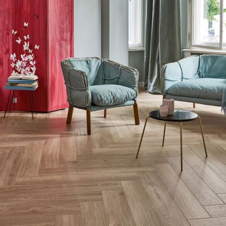 Ламінат Parador TrendTime3 Нerringbone Дуб Скайлайн Перлинно-Сірий 1747861 фото в інтернет-магазині 1Floor