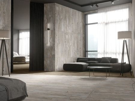 Плитка Універсальна Inter Gres Amazon Темно-Сіра 60x60 см 6060129072