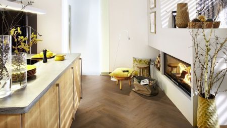 Вінілове покриття Wineo 400 DB Wood XS Balanced Oak Brown DB285WXS