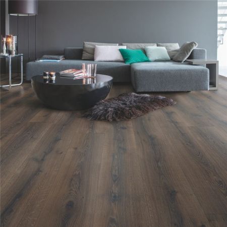Ламінат Quick Step Majestic Дуб Пустелі Темно-Коричневий Брашований MJ3553 фото в інтернет-магазині 1Floor