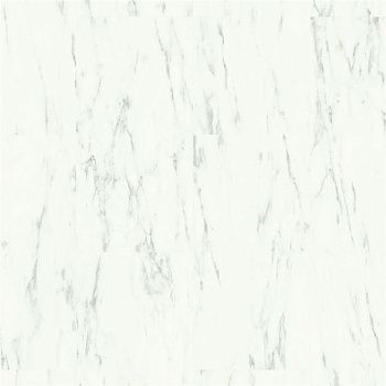 Вінілове покриття Quick Step Oro Білий Каррарський Мармур AVSTU40136