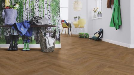 Вінілове покриття Wineo 400 DB Wood XS Balanced Oak Brown DB285WXS