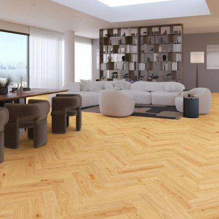 Вінілова підлога SPC Barlnek Next Step Herringbone Aura Дуб Sophia DP0000012