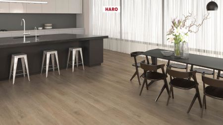 Ламінат Haro Tritty 200 Aqua Дуб Венето Кремовий 541560 фото в інтернет-магазині 1Floor