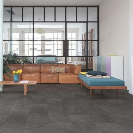 Вінілове покриття Quick Step Oro Base Сланець Чорний AVSTT40035