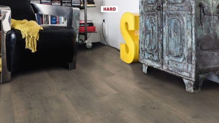 Ламінат Haro Tritty 100 Дуб Бергамо Карбон 538694 фото в інтернет-магазині 1Floor