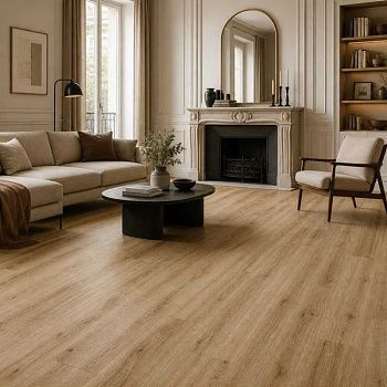 Вінілова підлога Ceramo Vinilam 2,5 мм Дуб Імбир 260403