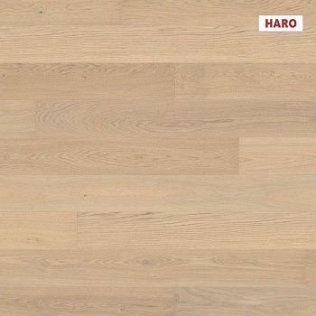 Паркетна дошка Haro 4000 1-Strip Дуб Light White Маркант Преміум 543117