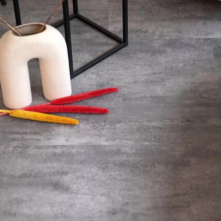 Вінілова підлога Ceramo Vinilam 2,5 мм Цемент Сірий 71616